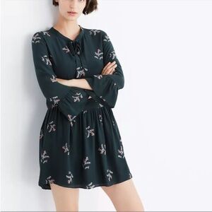 Madewell Silk Tie Dress